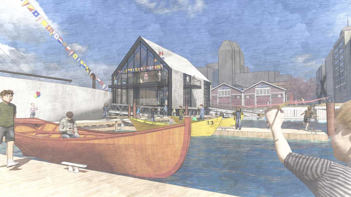Boat School Concept Drawing